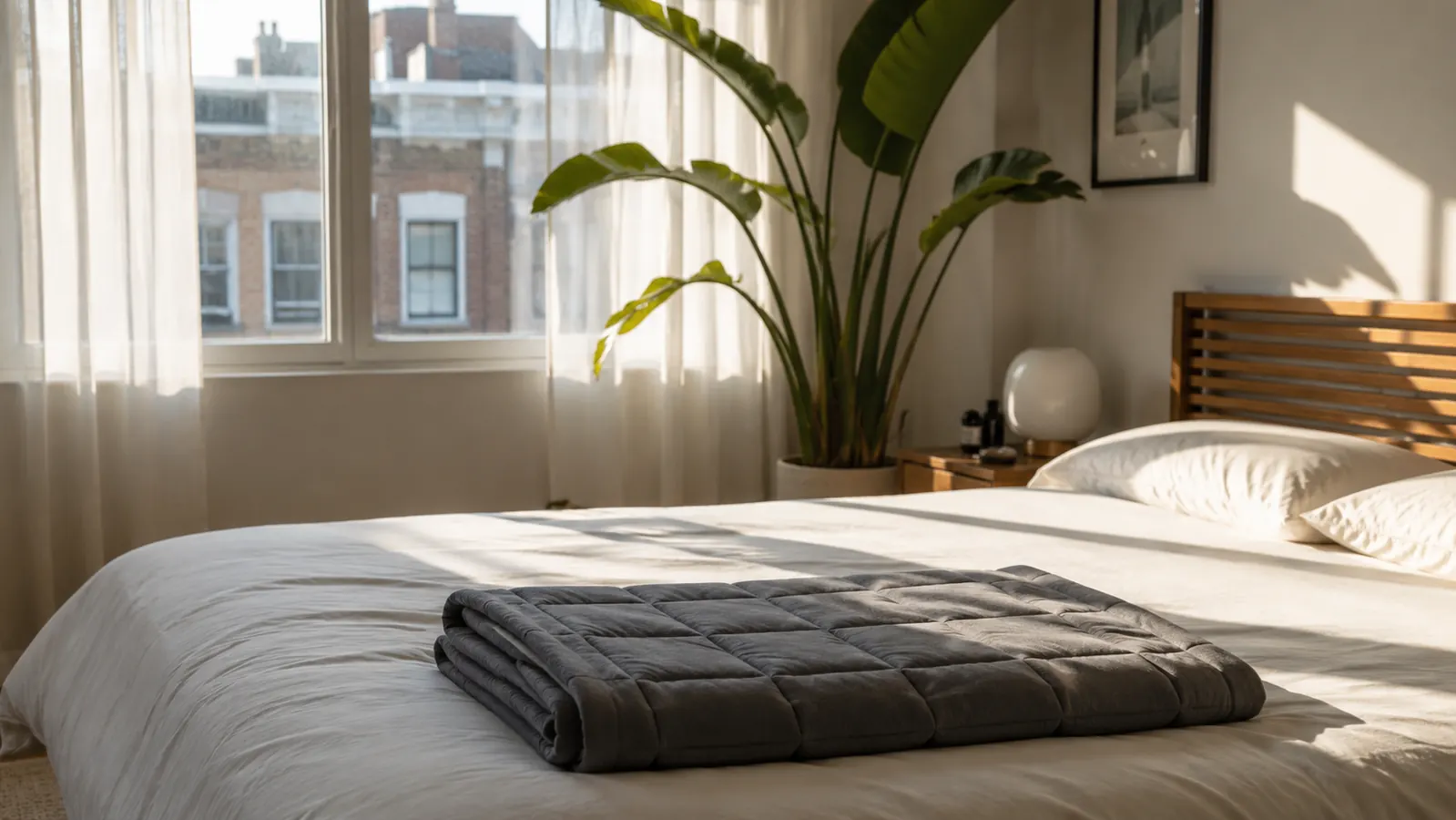How to Fall Asleep Faster With a Weighted Blanket